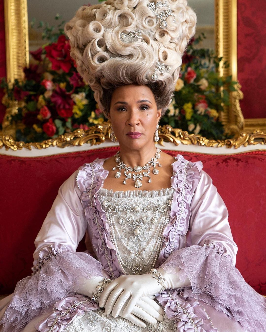 Actress Golda Rosheuvel from Bridgerton