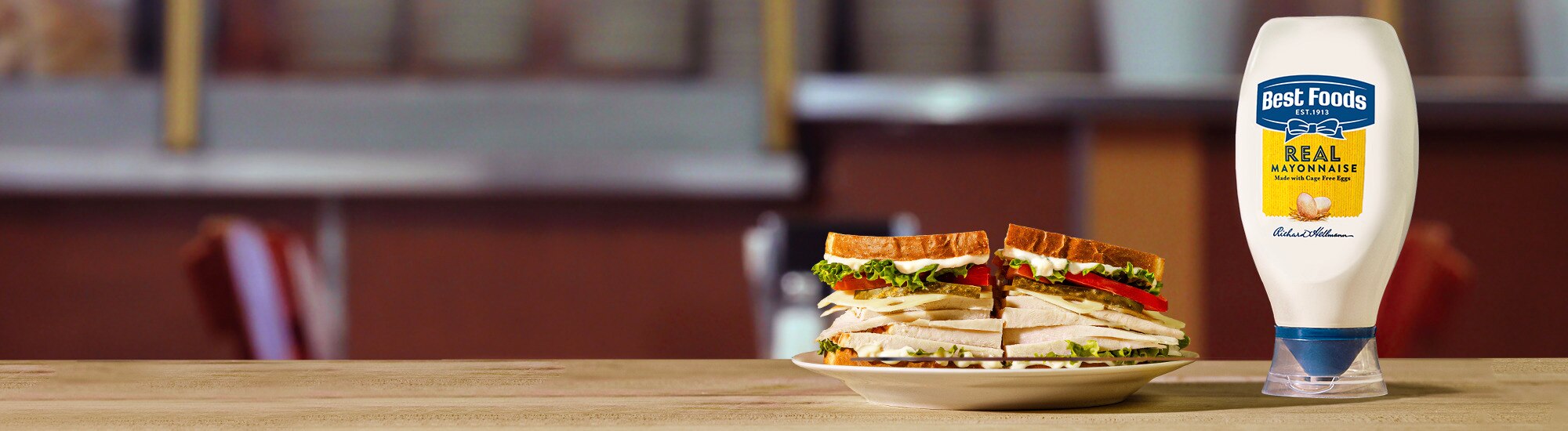 What She's Having Sandwich with BestFoods