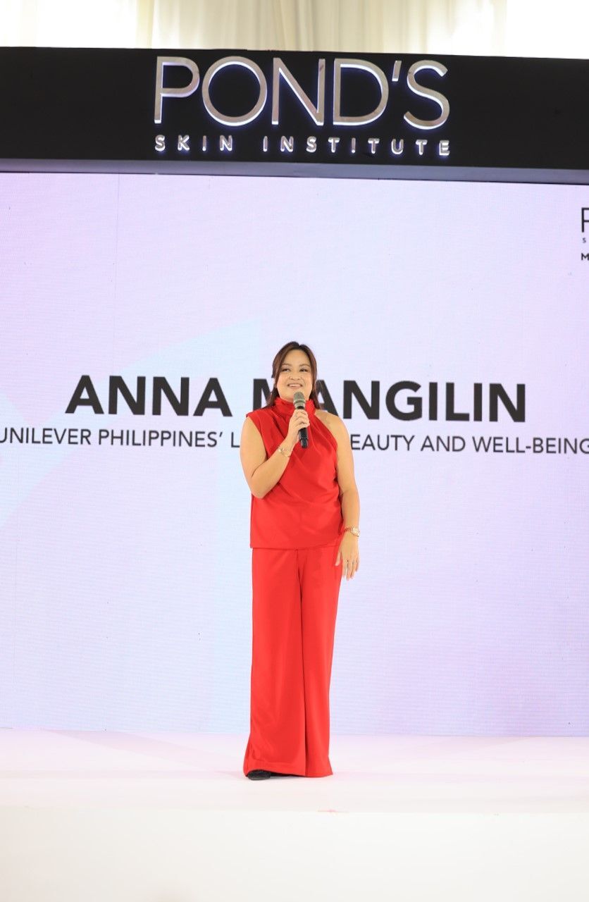 Anna Mangilin, Unilever Philippines Lead for Beauty and Well-being: "When any Filipino uses a Unilever beauty product, they are certain to feel more beautiful."