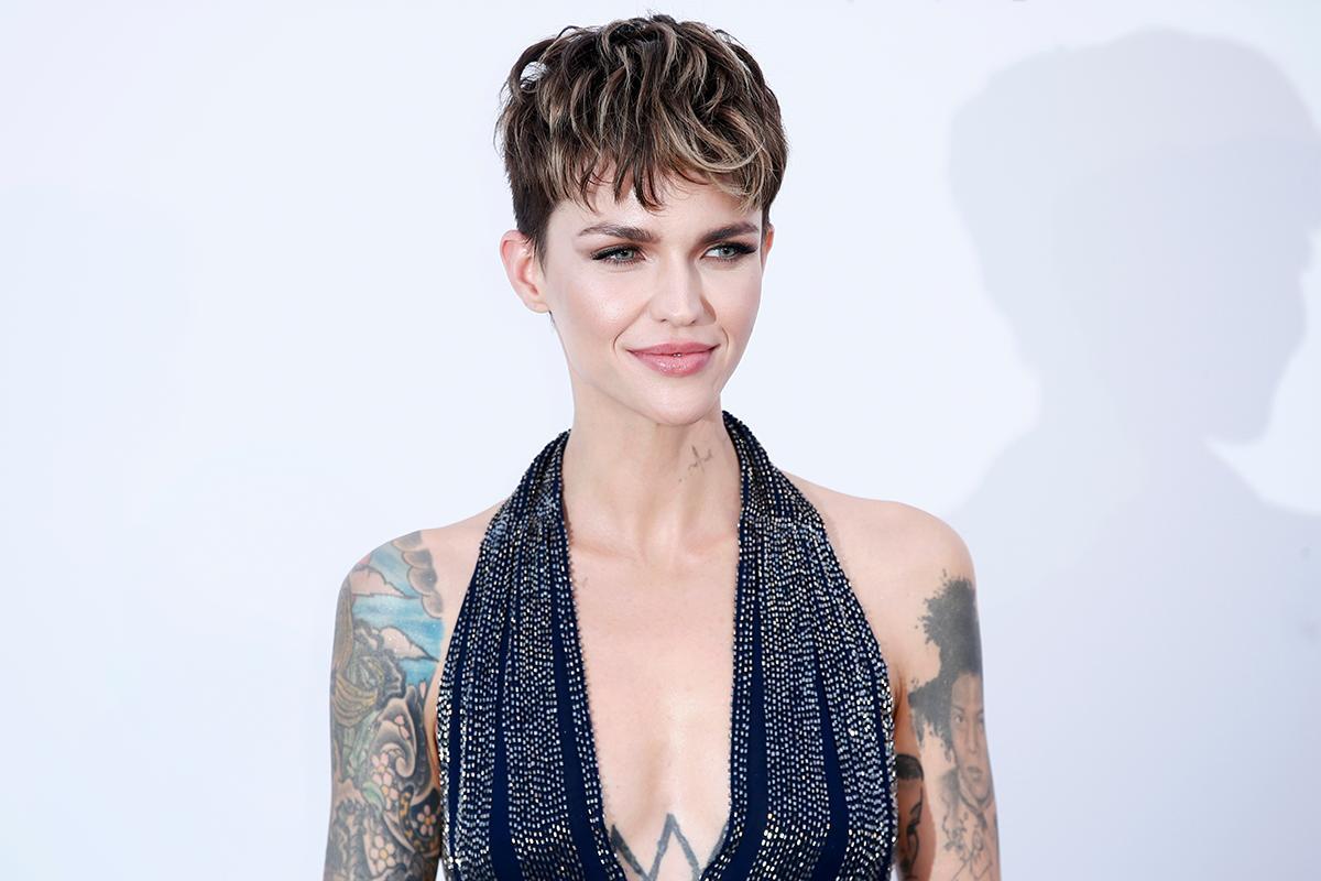 Ruby Rose with short hair