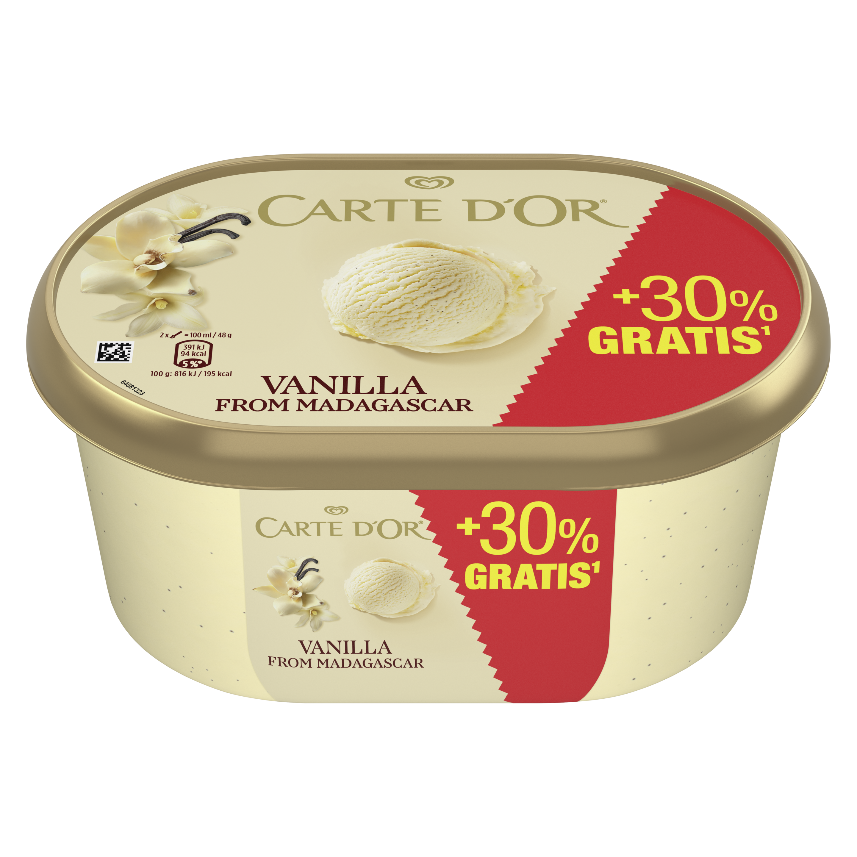 Carte D'Or Les Authentiques Baunilha 1300ml packshot