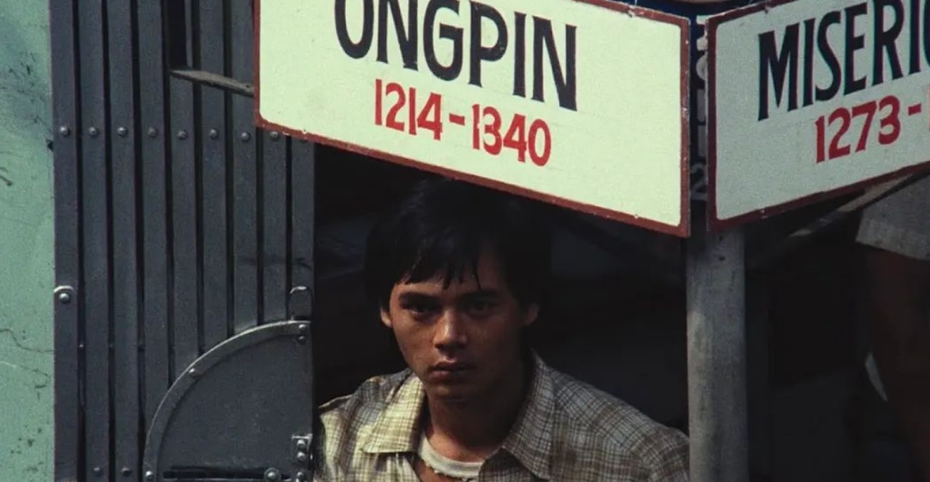 Movie still of Filipino actor Bembol Roco.