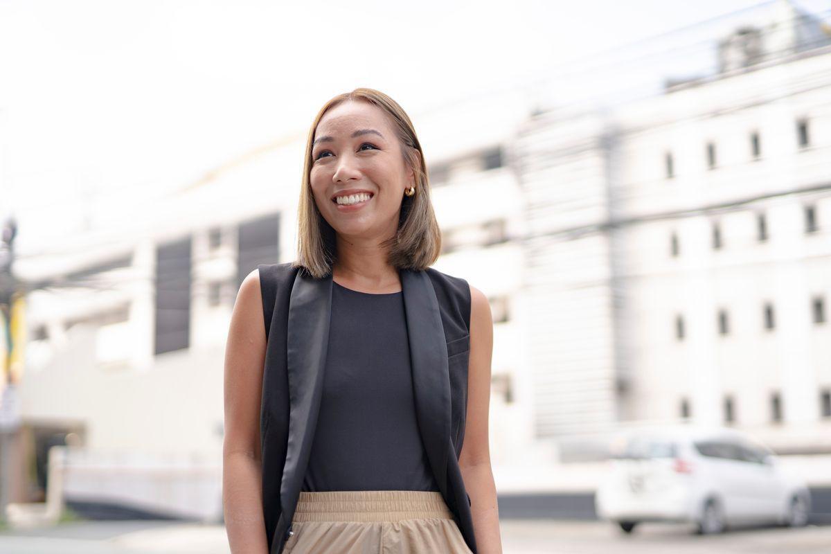 Professional Filipino woman smiling 