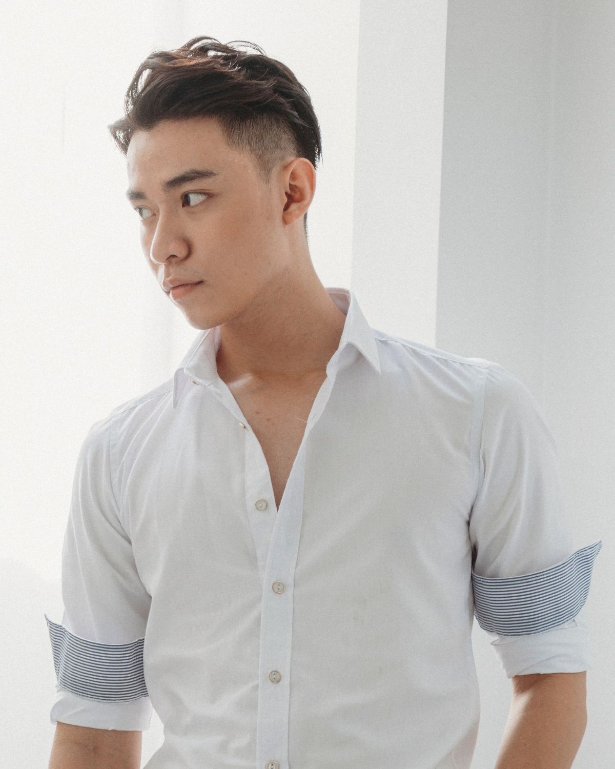 Kiểu tóc nam ngắn 2024 Undercut