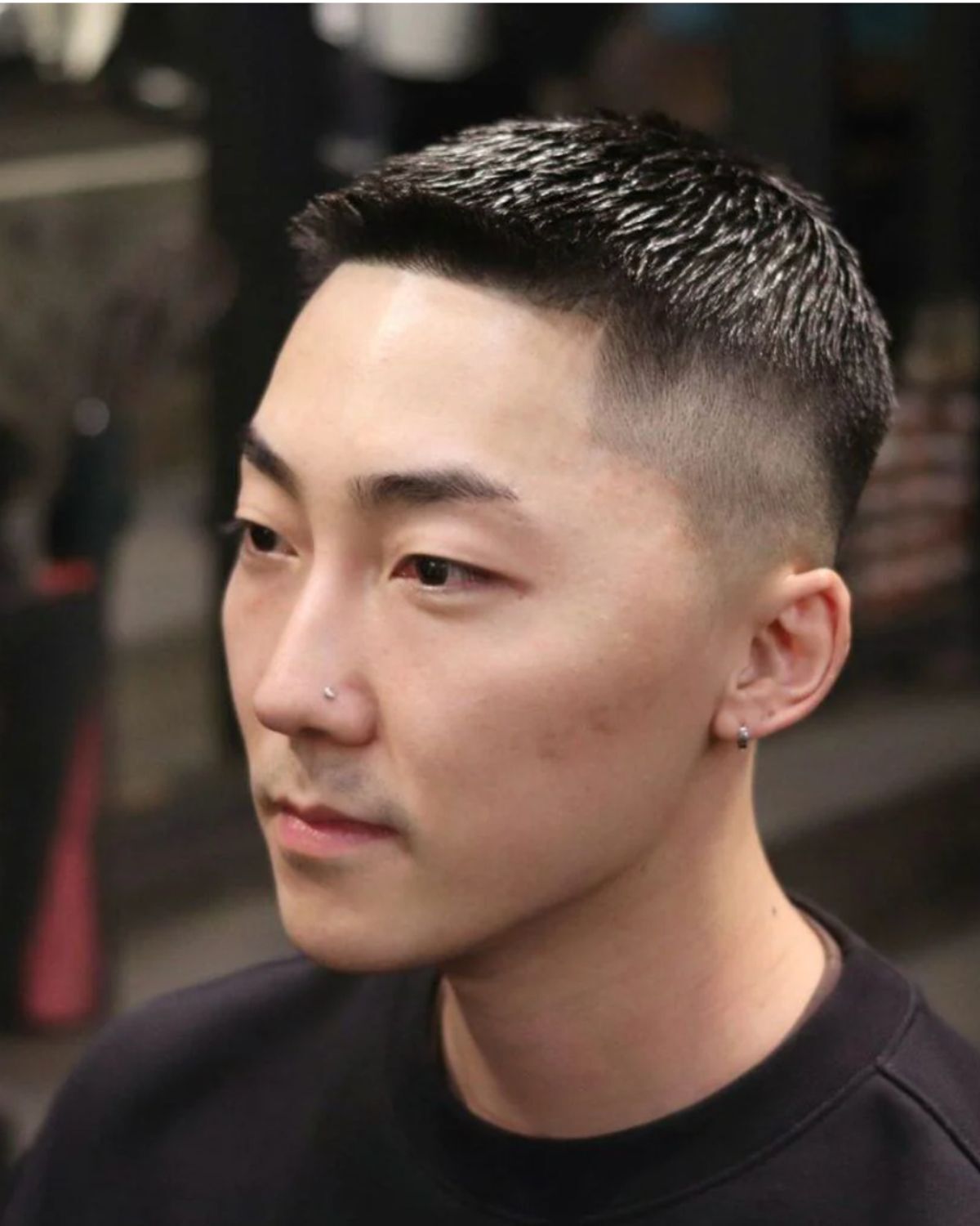 Tóc nam ngắn 2024 Textured Crop