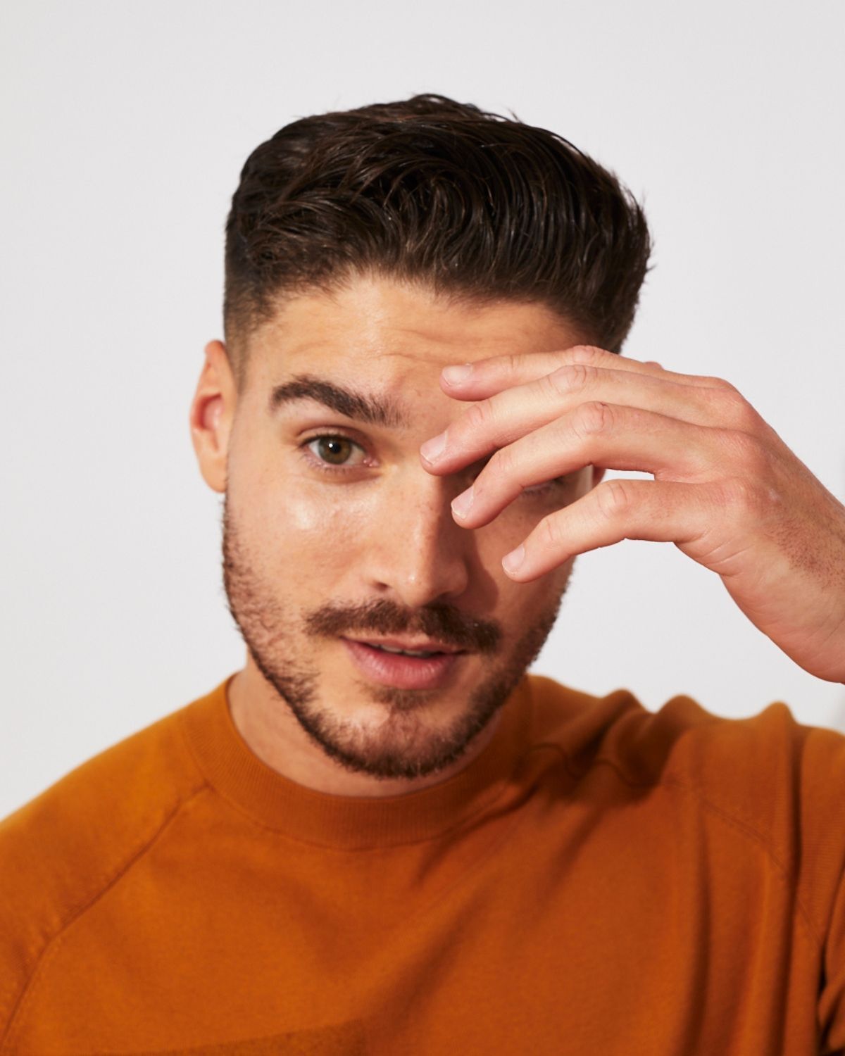 Kiểu tóc nam ngắn đánh rối nhẹ