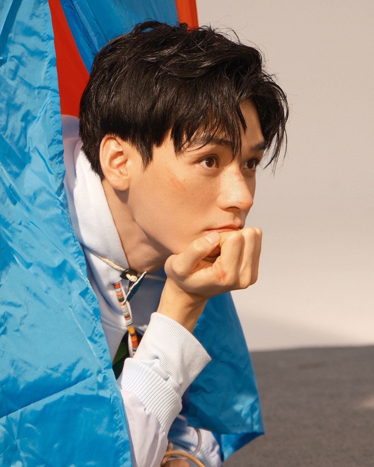 Kiểu tóc nam ngắn đánh rối nhẹ