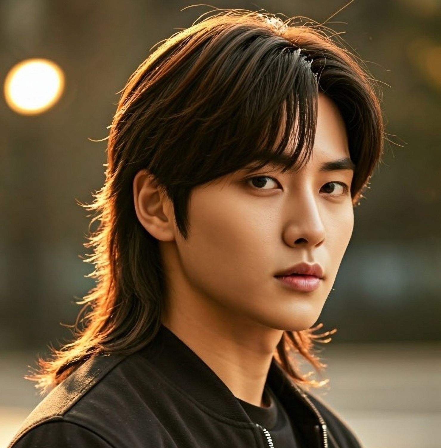 Tóc mullet nam dài