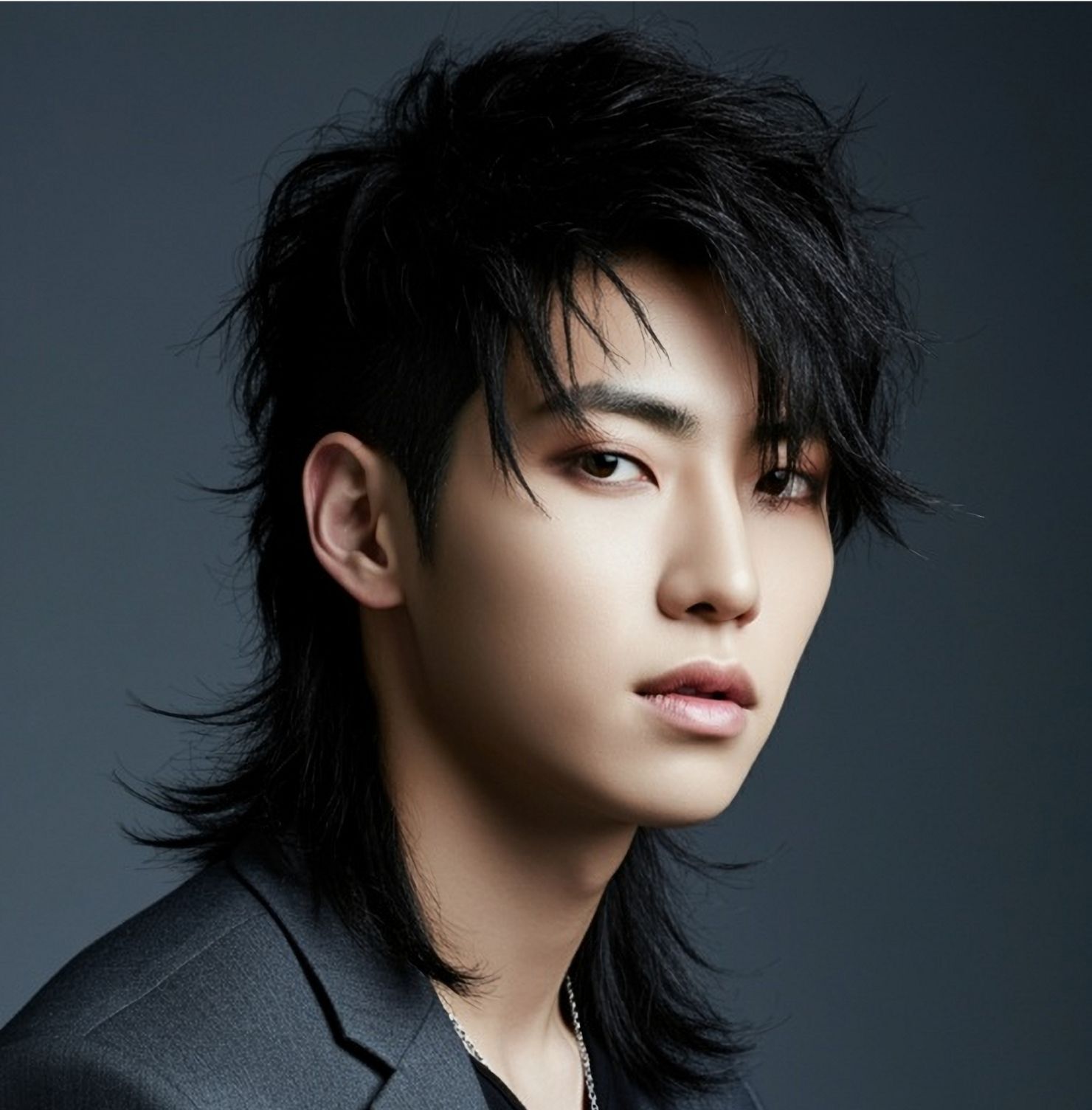 Tóc mullet nam kiểu 7/3