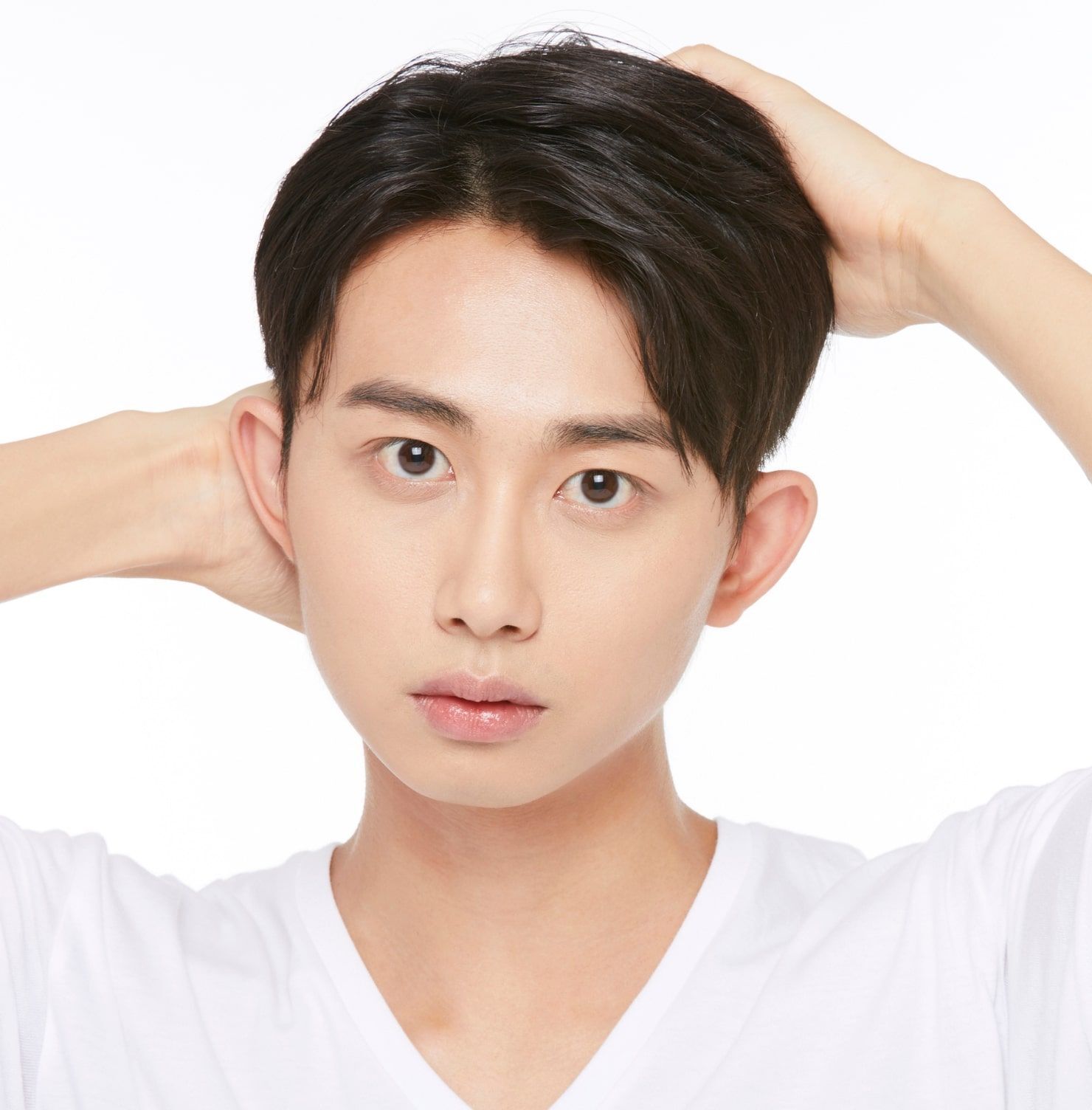 Tóc 6/4 nam mặt tròn