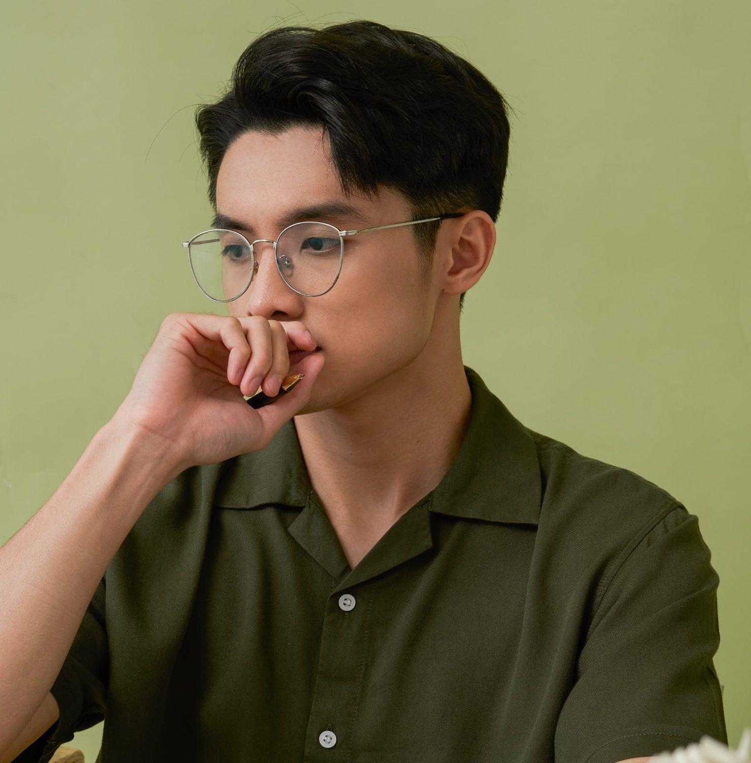 Kiểu tóc 6/4 nam kiểu Side Part