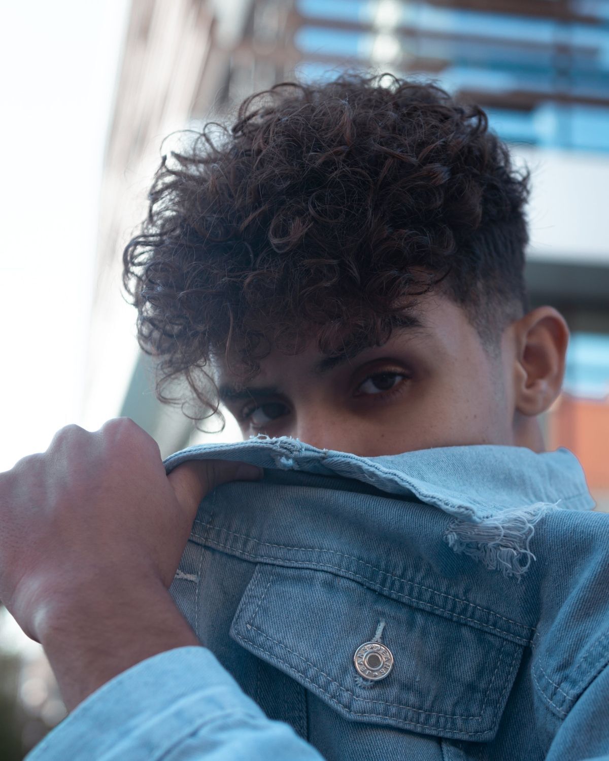 tóc nam đẹp kiểu tóc xoăn nam 