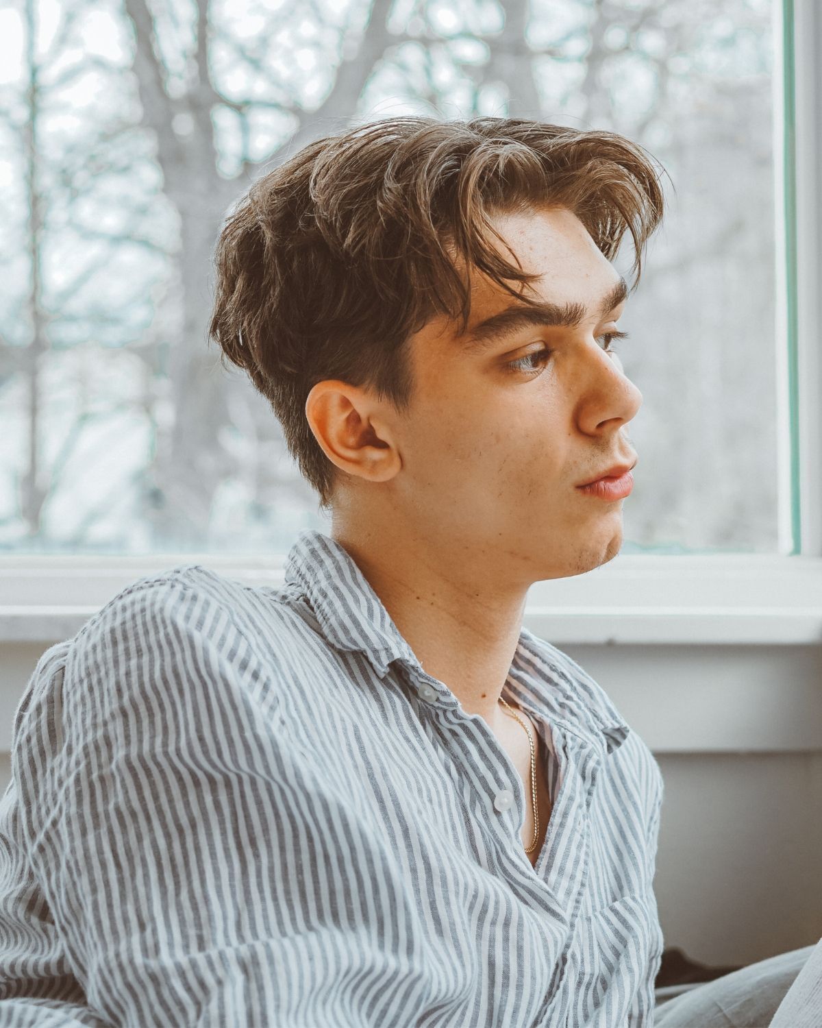 tóc nam đẹp kiểu tóc nam hai mái đẹp