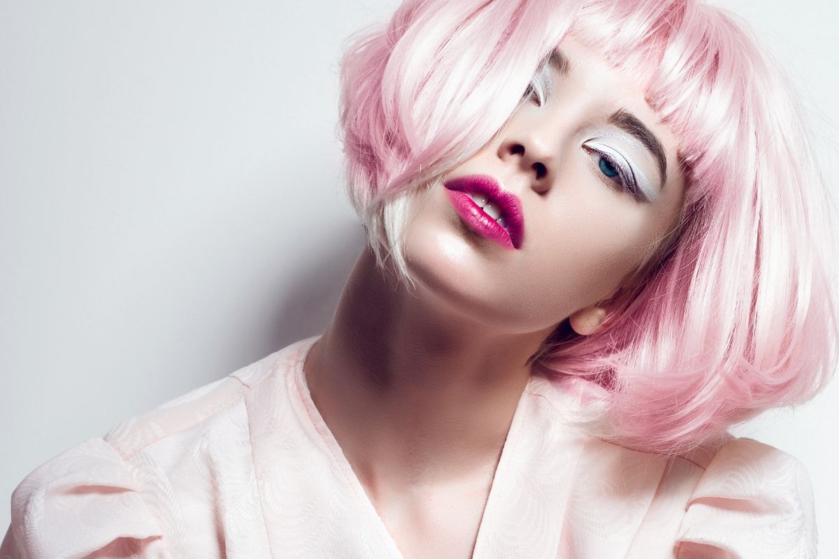 tóc hồng bạch kim