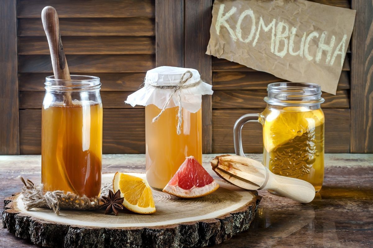 bị mụn không nên ăn gì hãy chọn kombucha