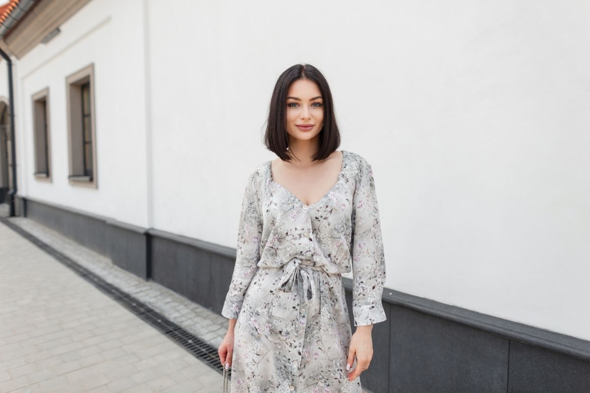 tóc ngắn cho mặt tròn tóc lob