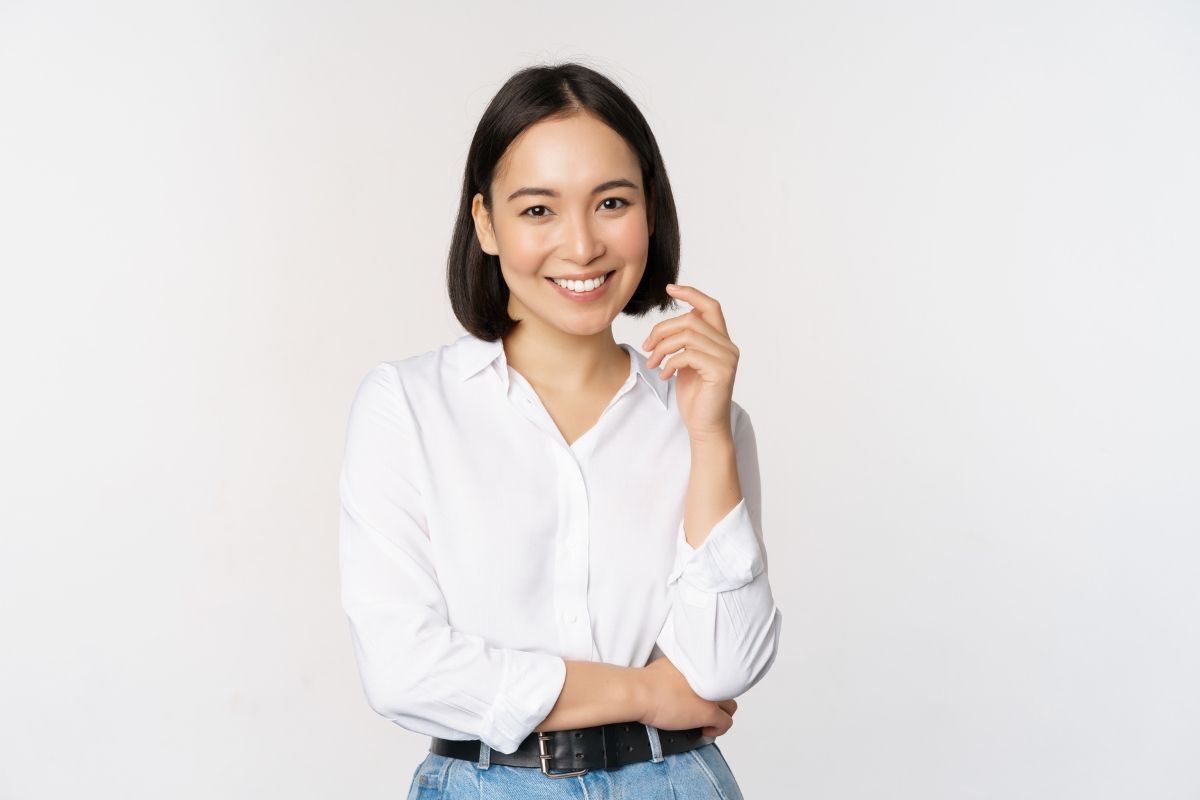 tóc ngắn cho mặt tròn tóc vic 