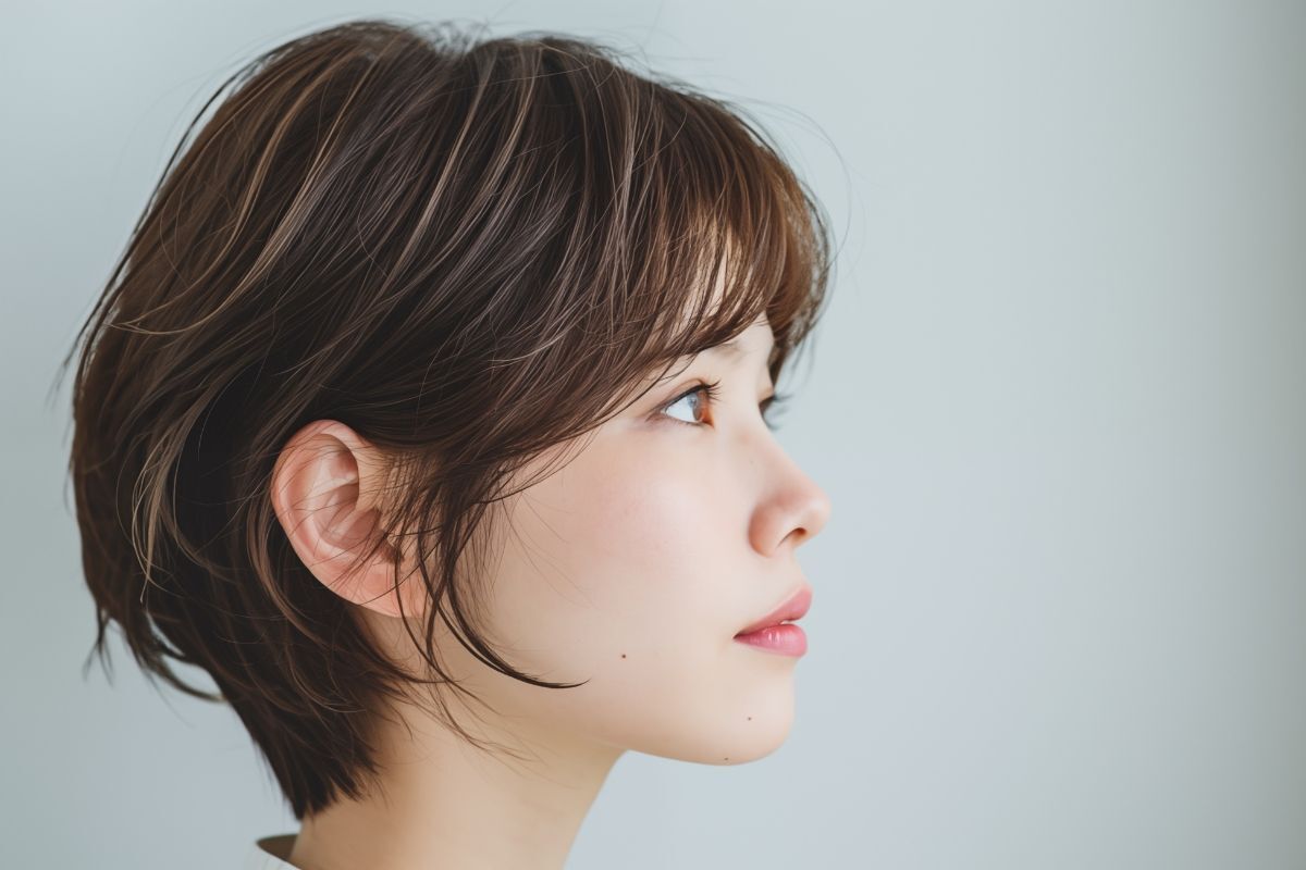 Tóc tém duỗi phồng