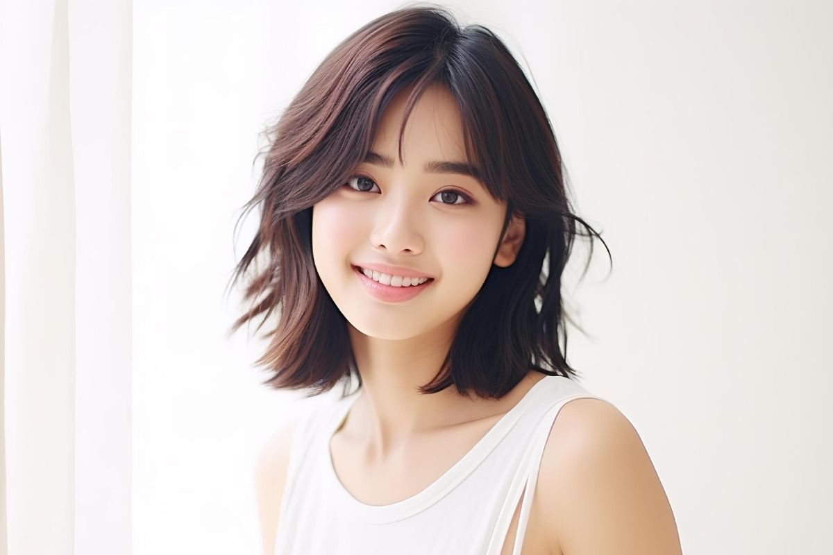 Tóc tém ngang vai layer