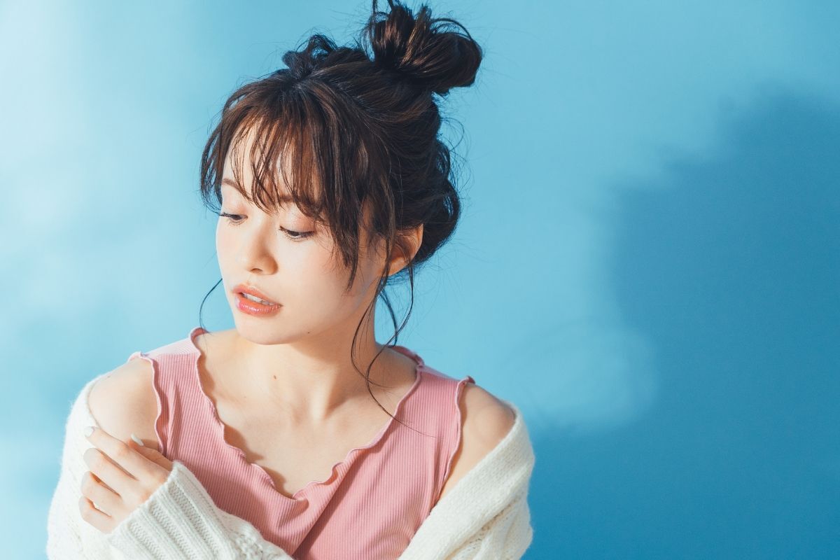 búi tóc kiểu củ tỏi