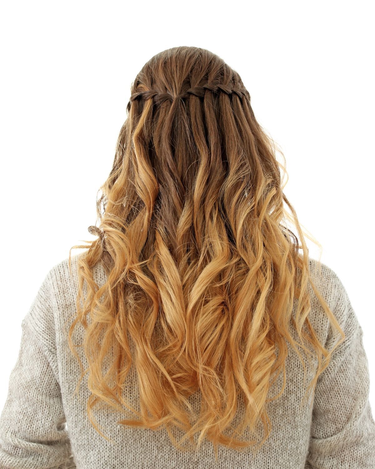  tóc tết thác nước