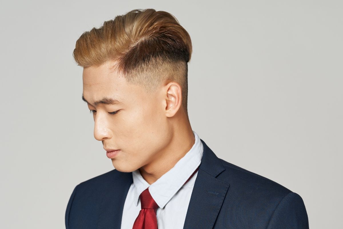 kiểu tóc undercut nam Side Swept