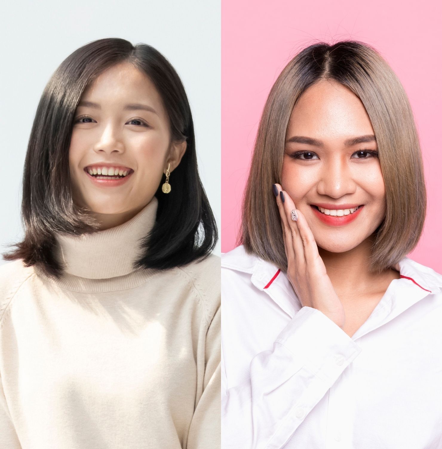 Kiểu tóc nữ 2024 tóc ngắn duỗi thẳng