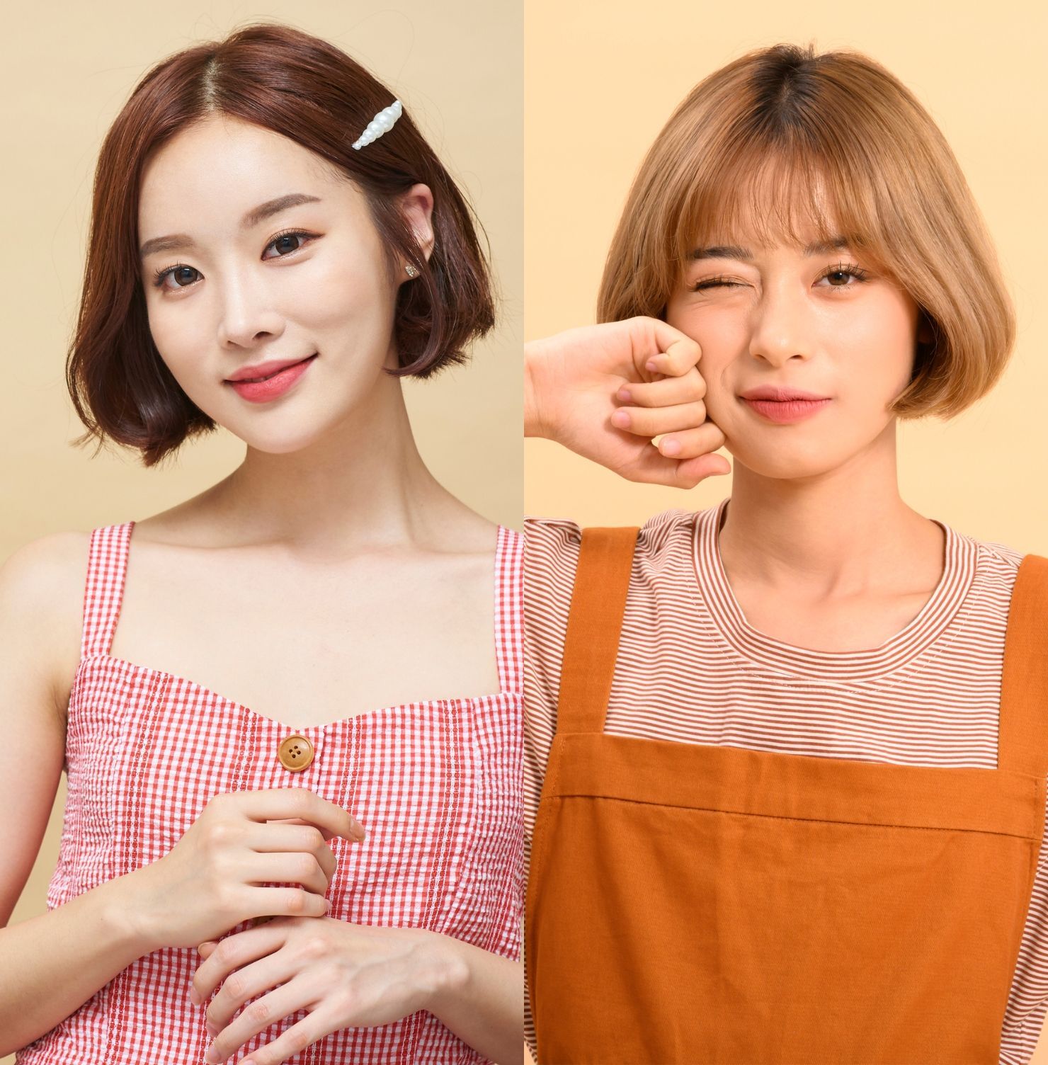 Kiểu tóc nữ 2024 tóc ngắn uốn cụp chữ C