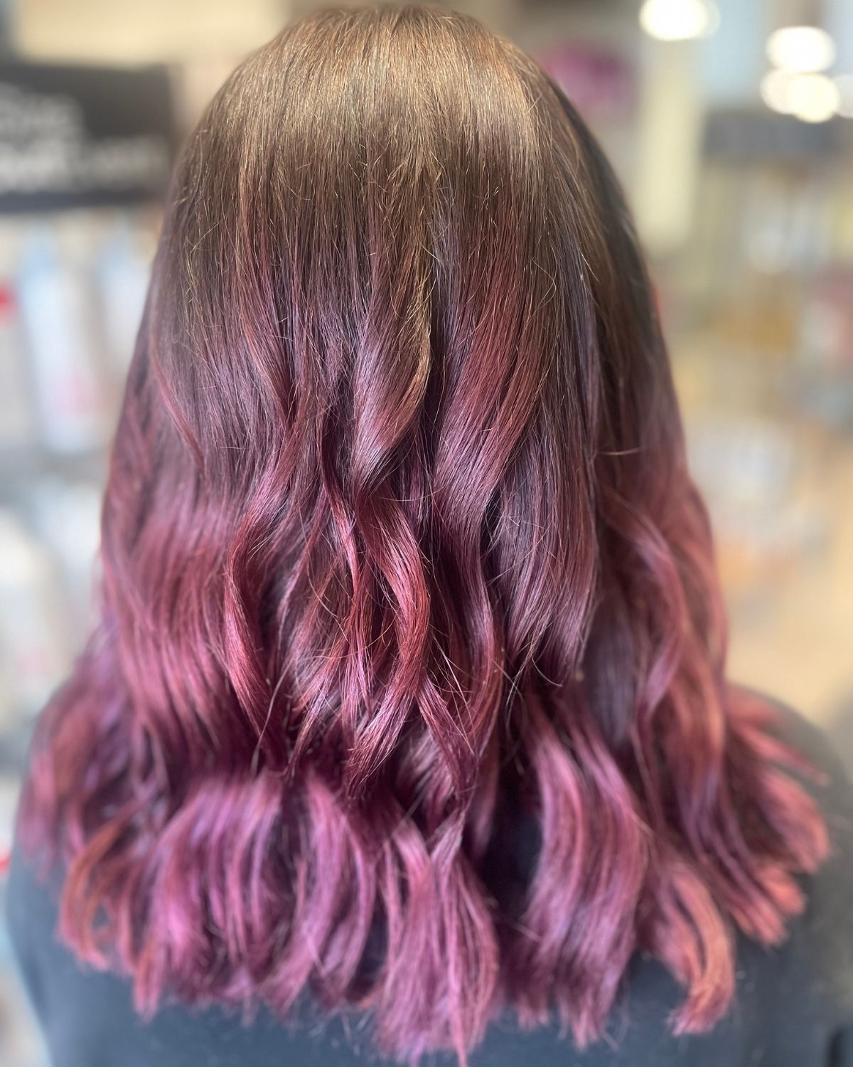 tóc gẩy light hồng 