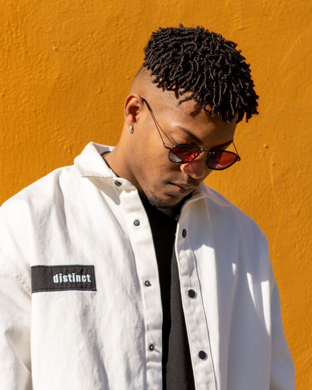  Tóc layer nam ngắn uốn kiểu con sâu