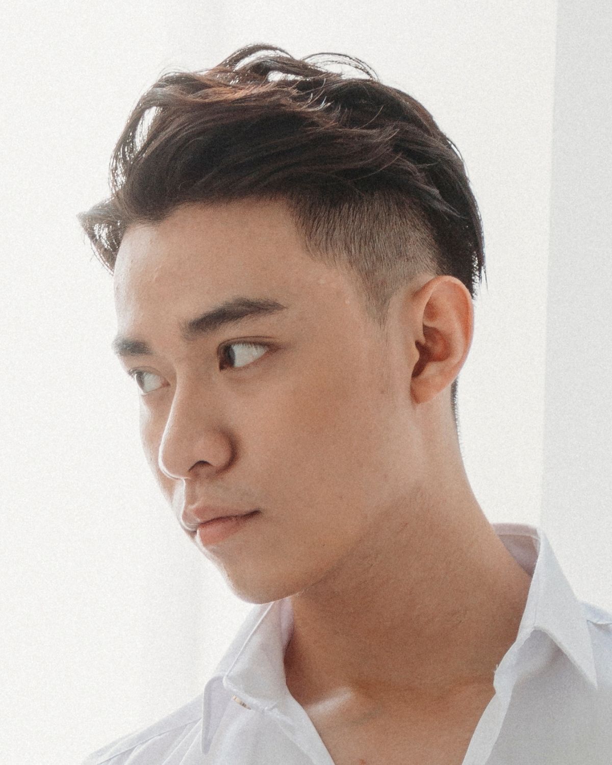 Tóc layer nam ngắn phong cách undercut