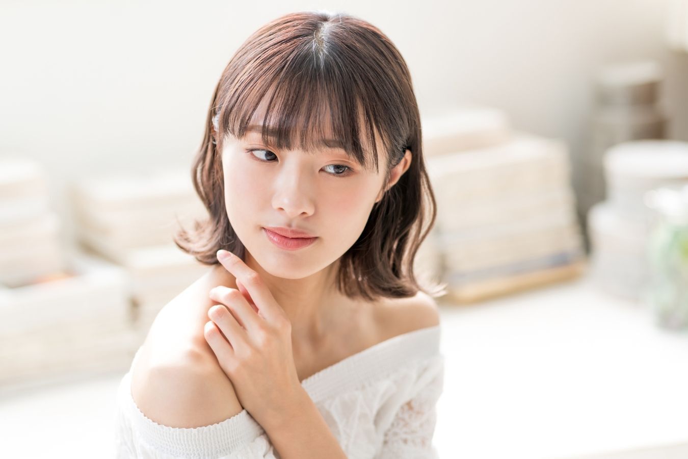 Tóc mái ngang Hàn Quốc