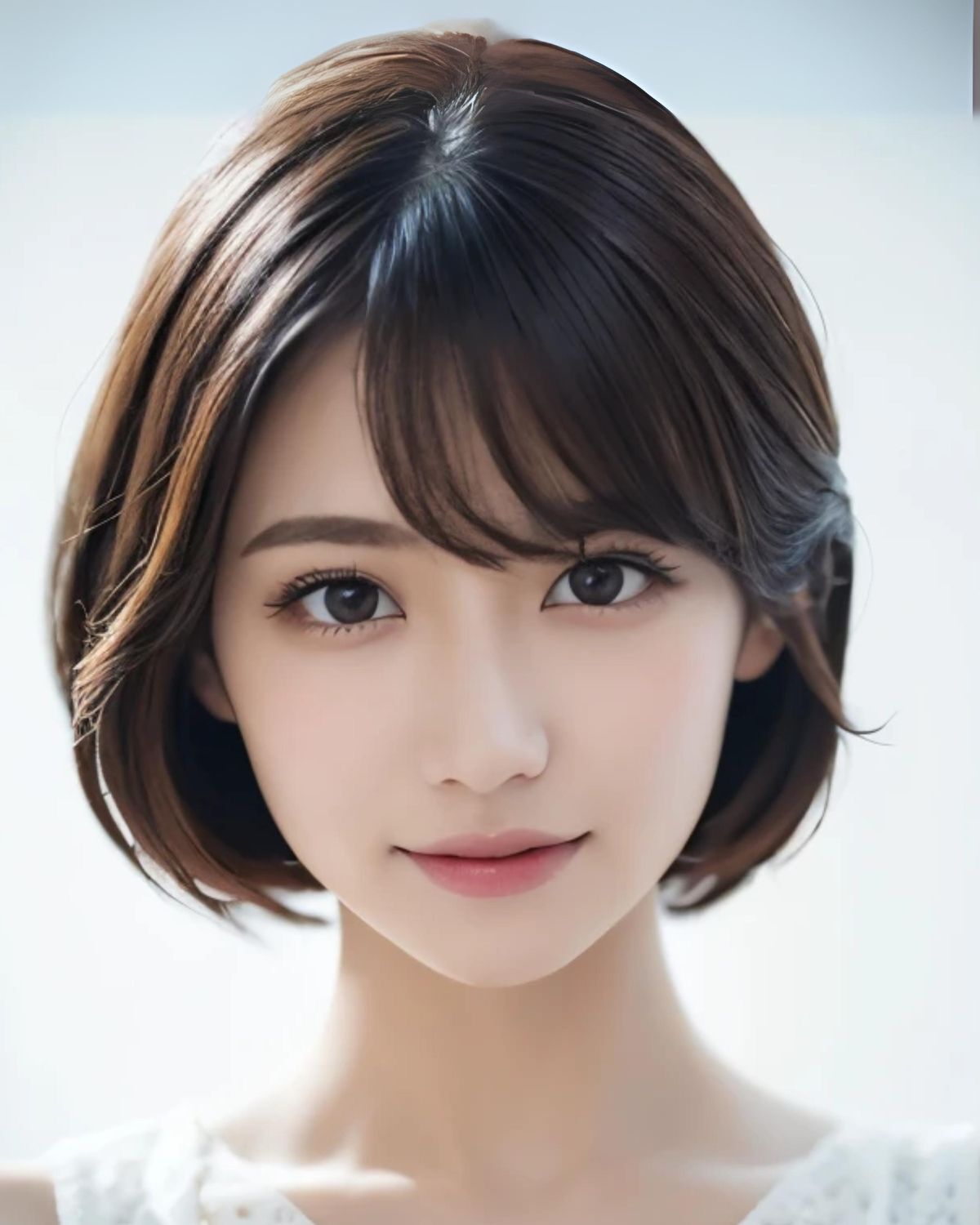 Kiểu tóc mái ngang xéo