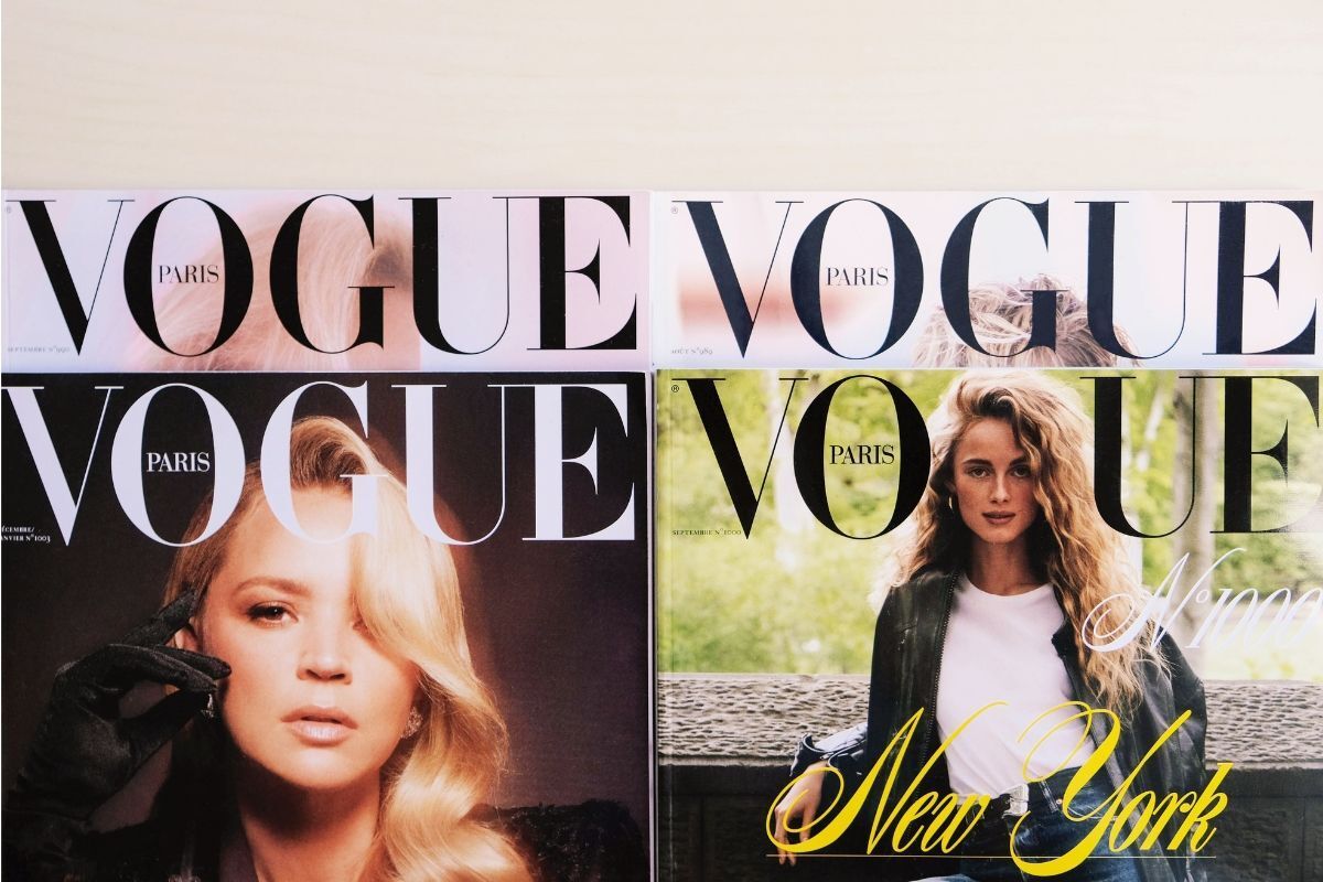 tạp chí thời trang tạp chí vogue