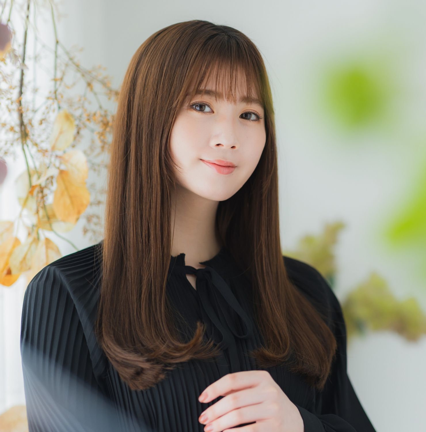  Tóc dài uốn chữ C