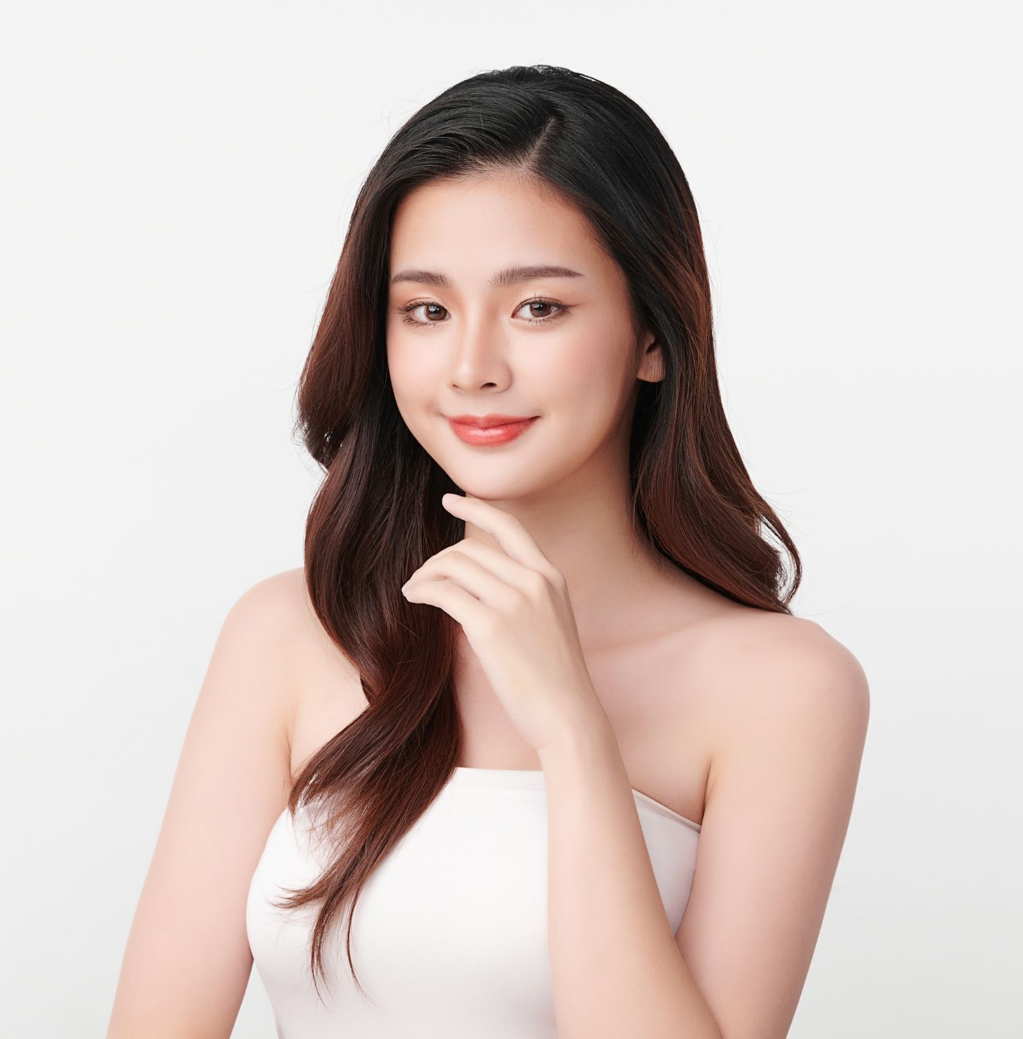  Tóc dài uốn chữ S