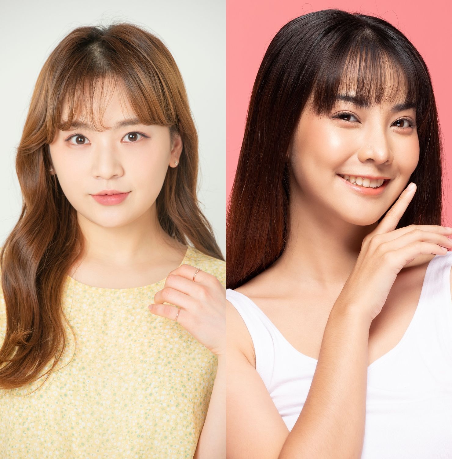 Kiểu tóc nữ 2024 tóc mái thưa trẻ trung