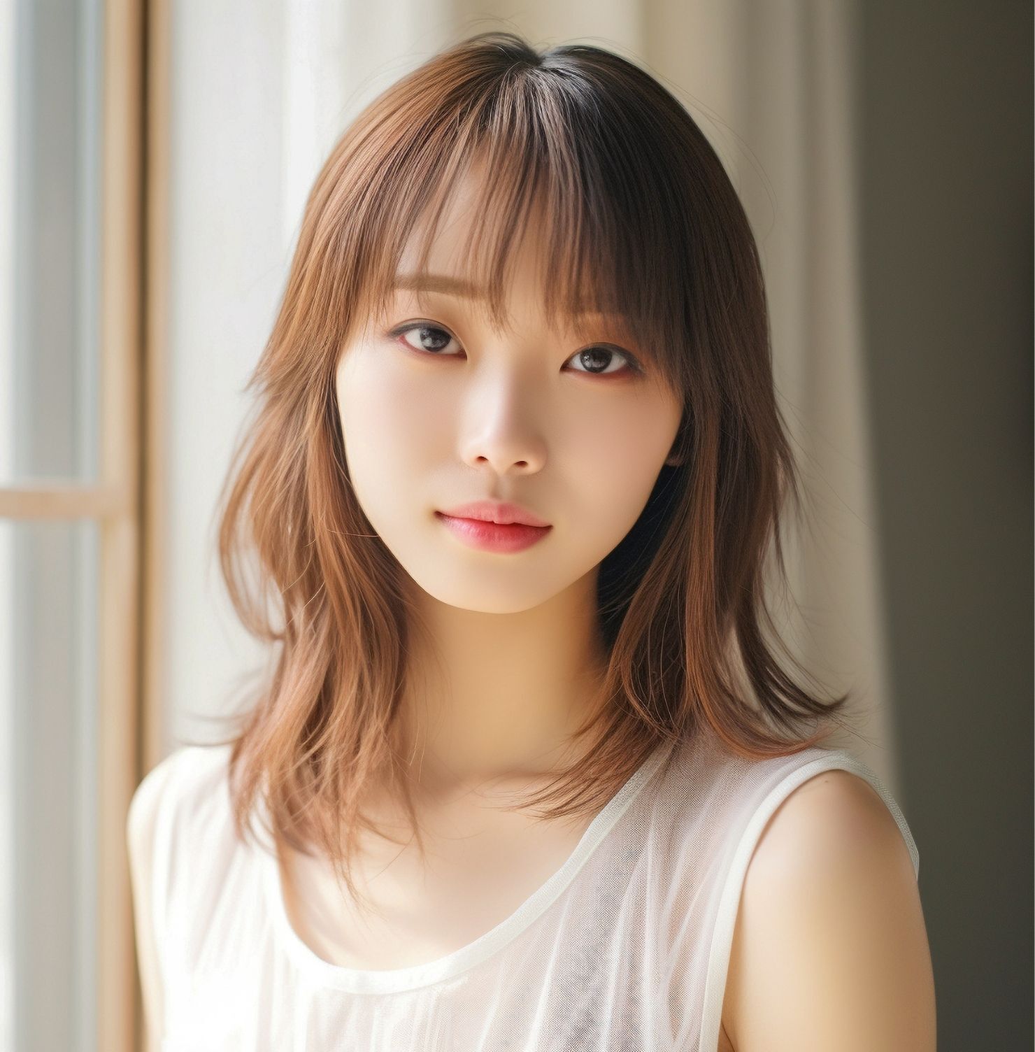 Kiểu tóc nữ 2024 tóc layer medium length