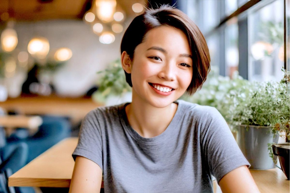 Tóc tém không mái