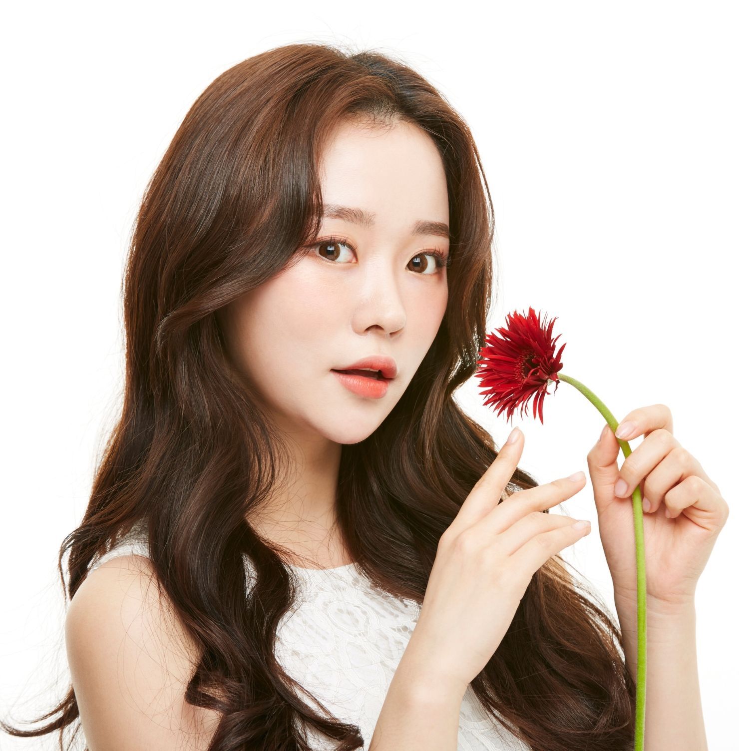 Tóc dài đẹp với mái dài