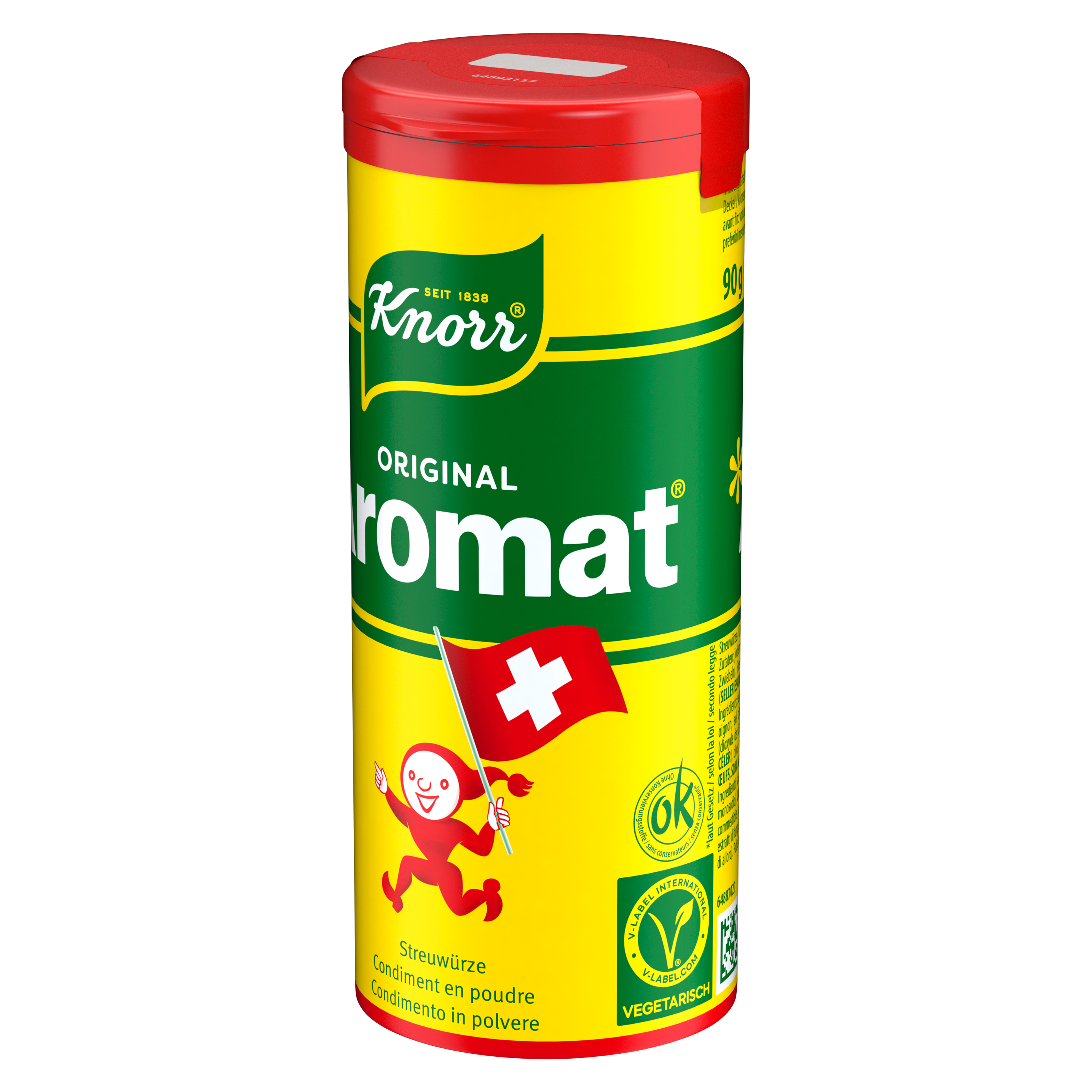 KNORR Aromat Condiment en poudre 90 g Saupoudreuse