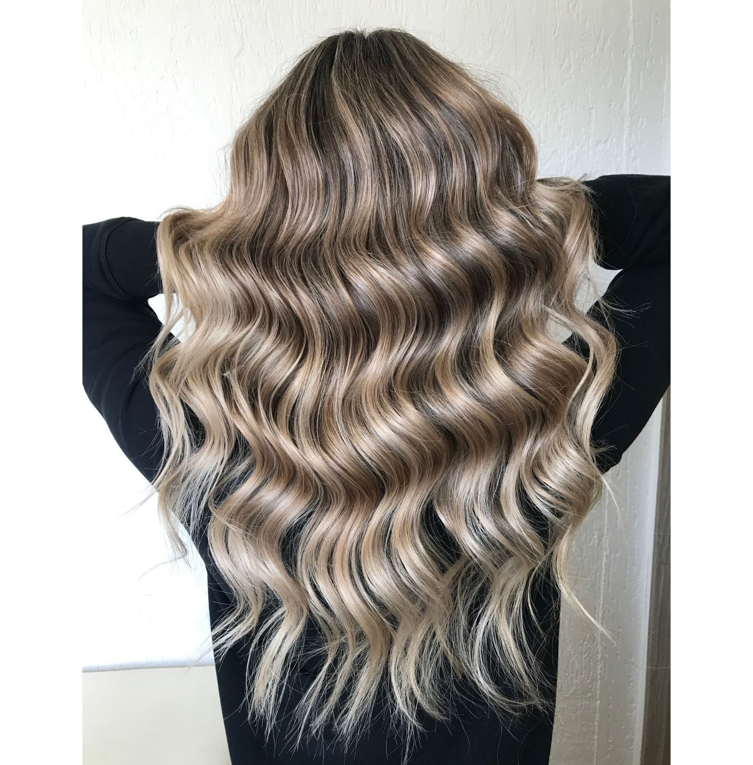  Tóc balayage màu nâu khói