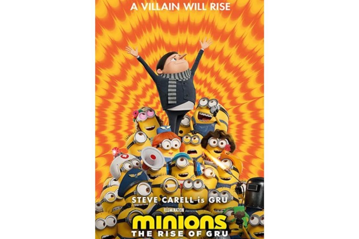 Phim hoạt hình chiếu rạp poster phim sự trỗi dậy của gru 