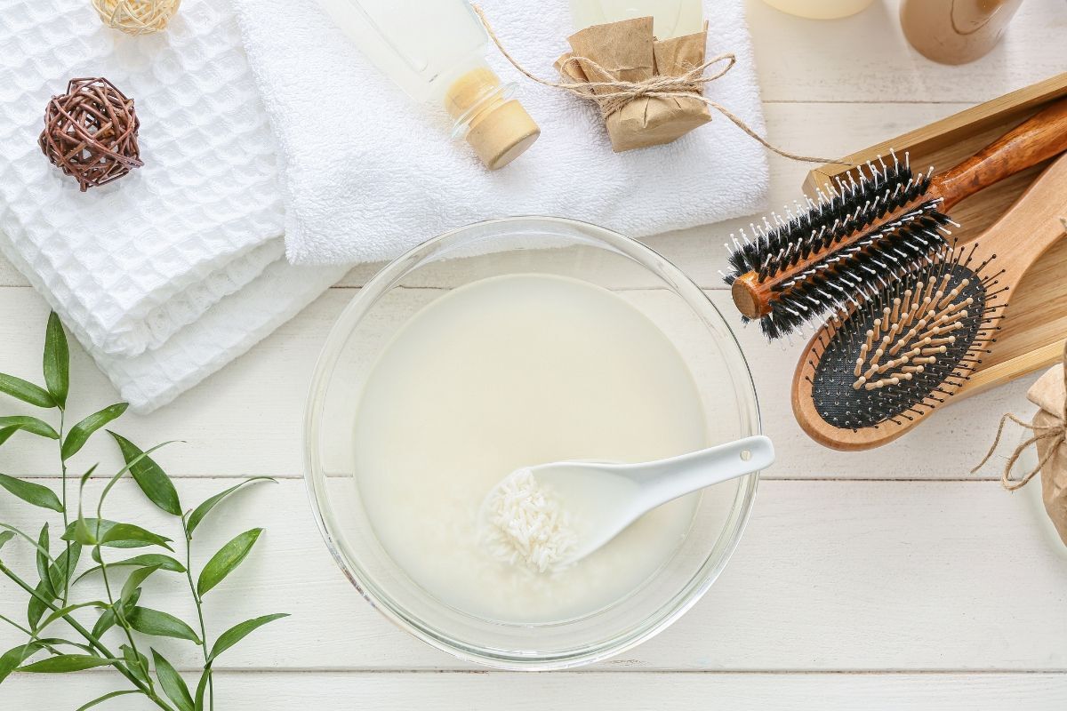 Cách làm tóc nhanh dài bằng nước vo gạo