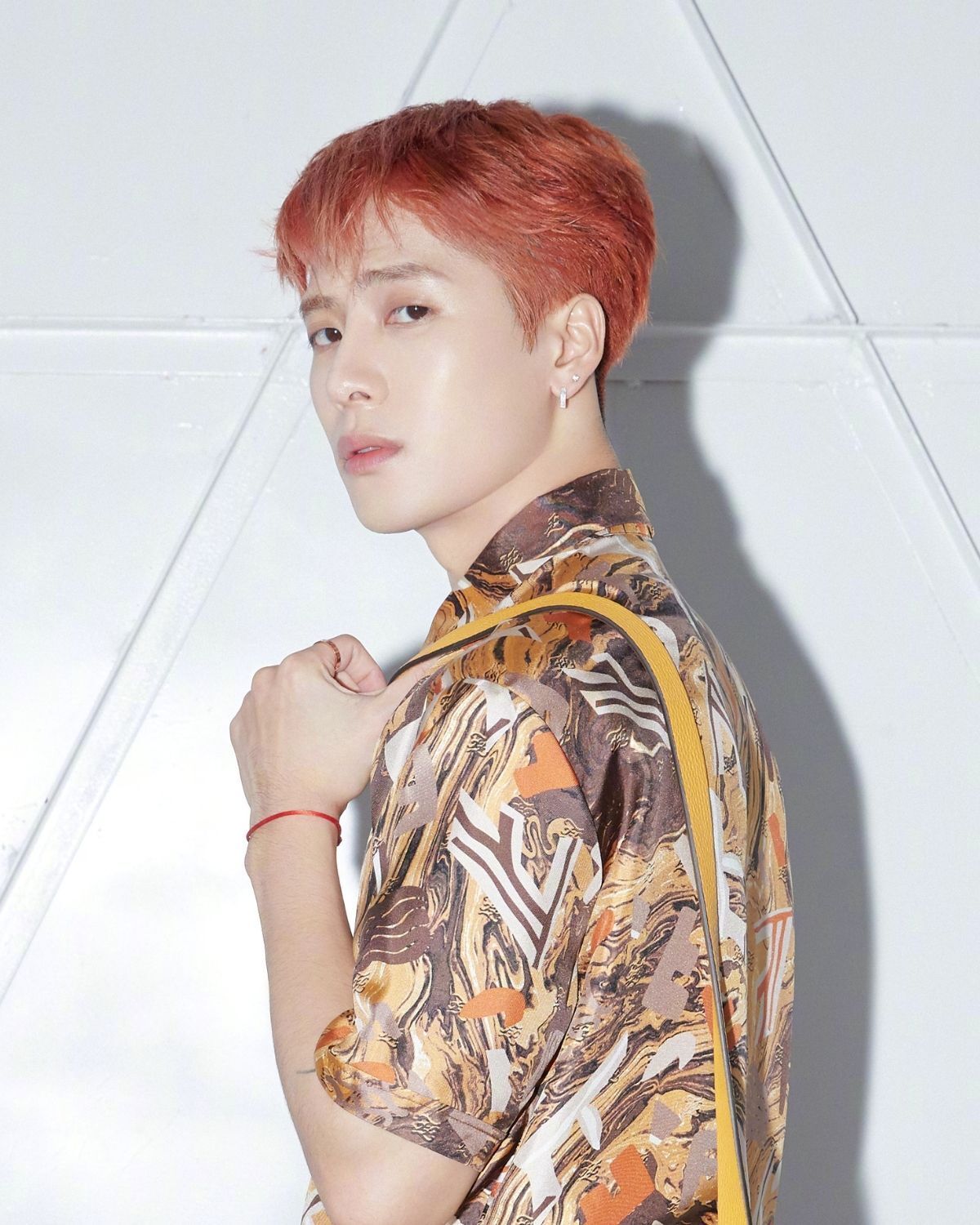 Màu tóc nam đẹp 2024: Cam đào