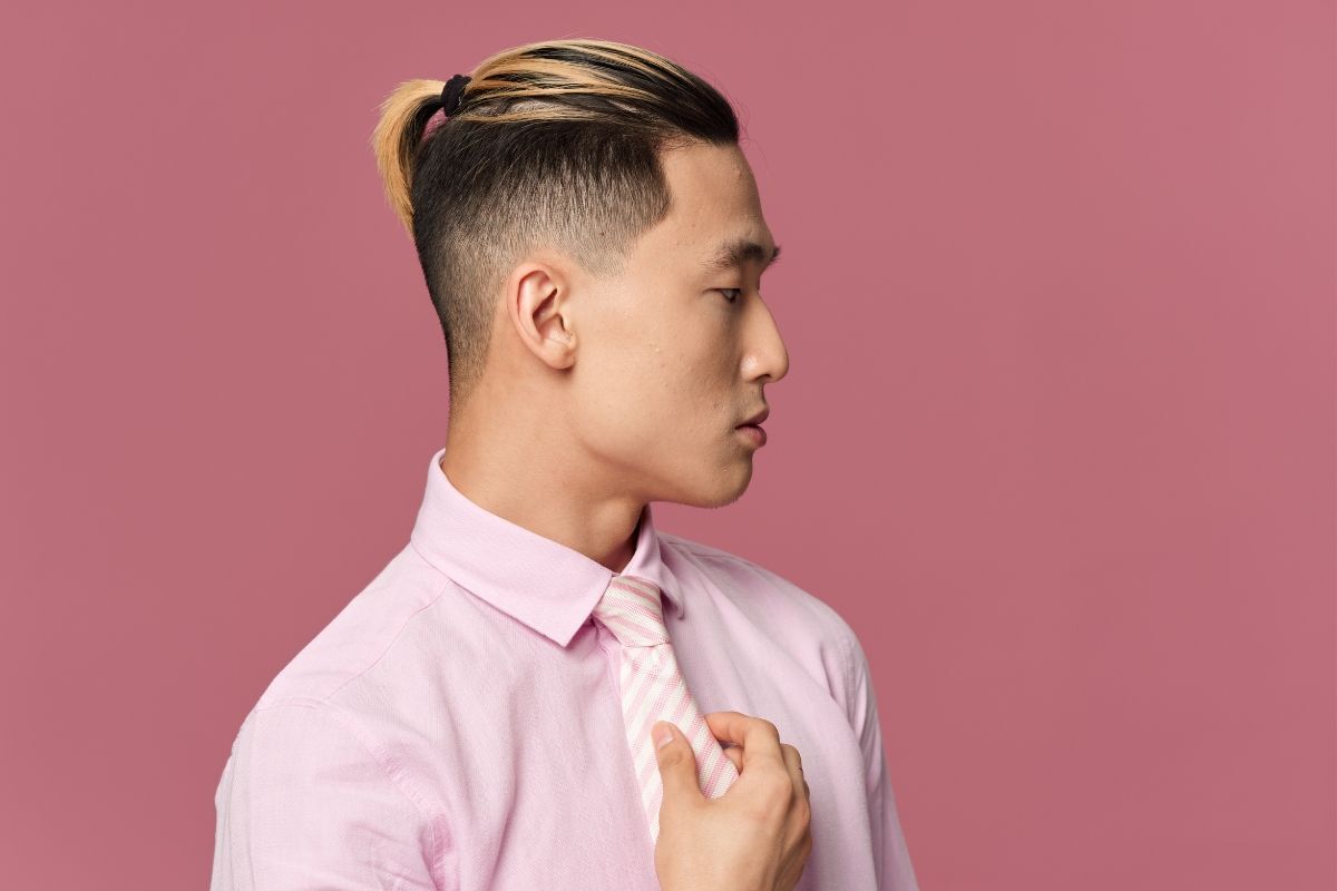 Màu tóc nam đẹp 2024: Tóc highlight