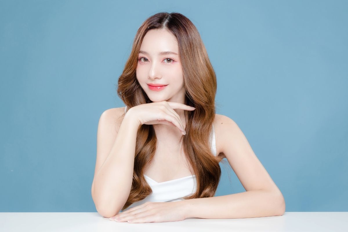 Tóc dài uốn lạnh xoăn lơi