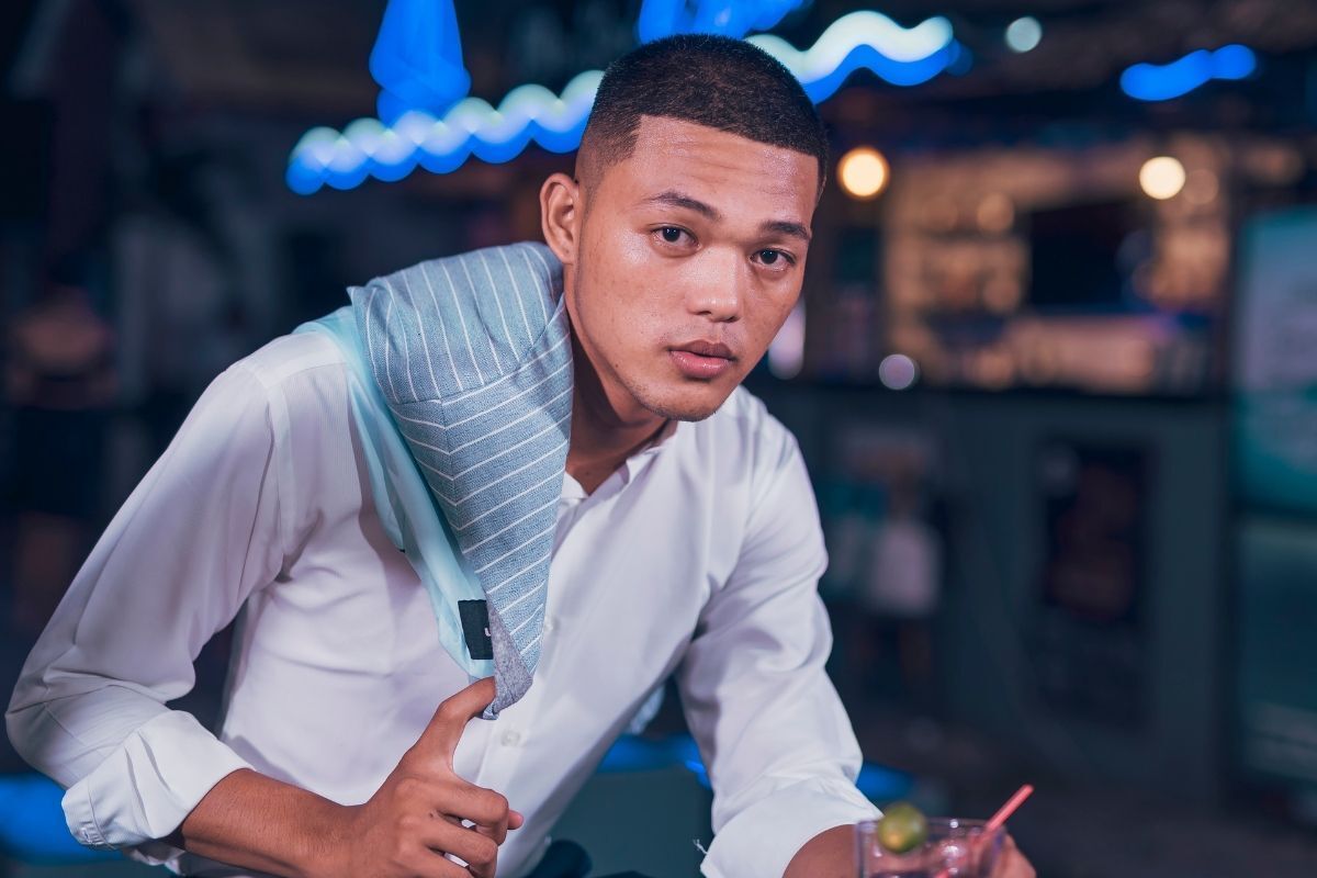 Tóc layer nam cạo 2 bên ngắn