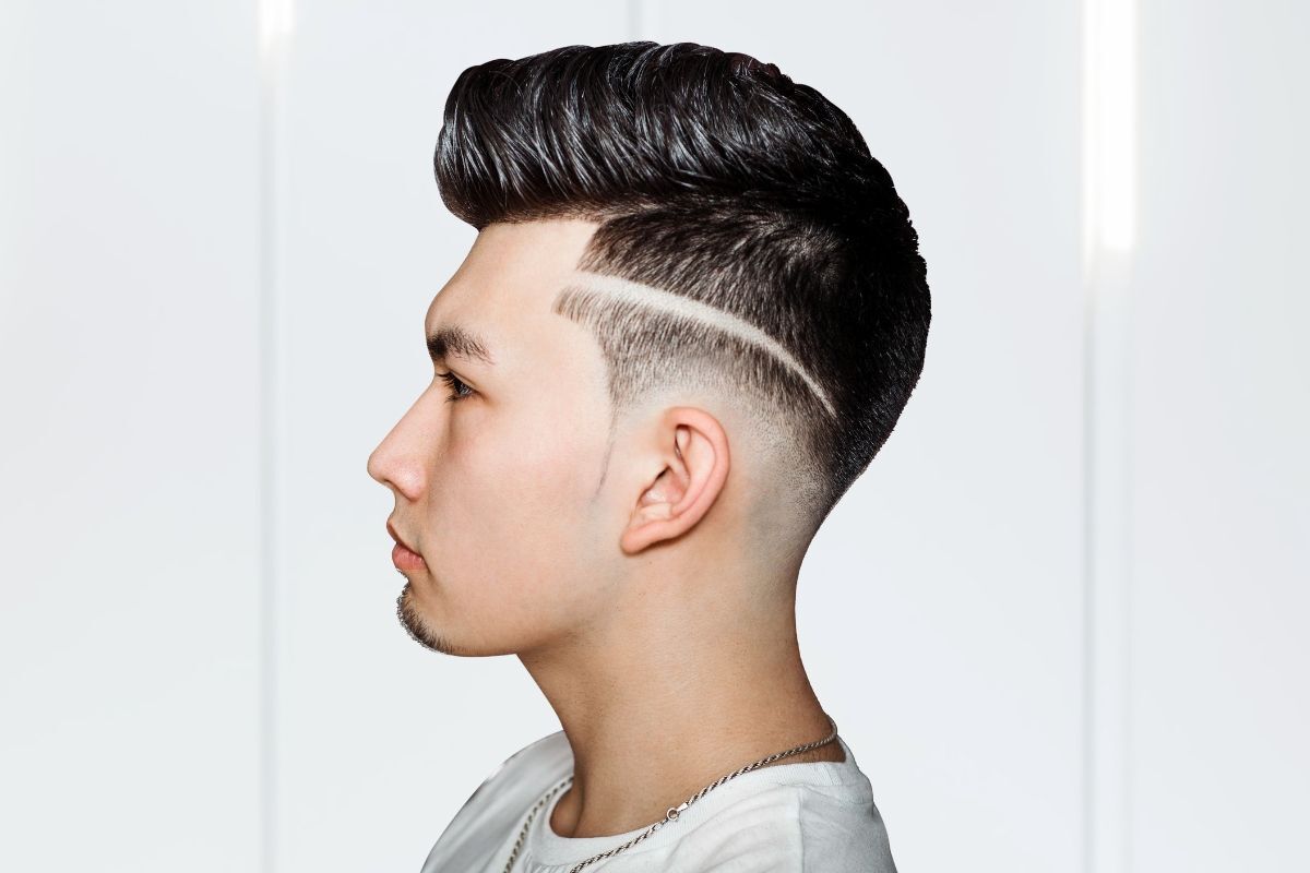 Tóc layer nam cạo 2 bên kiểu Mohican