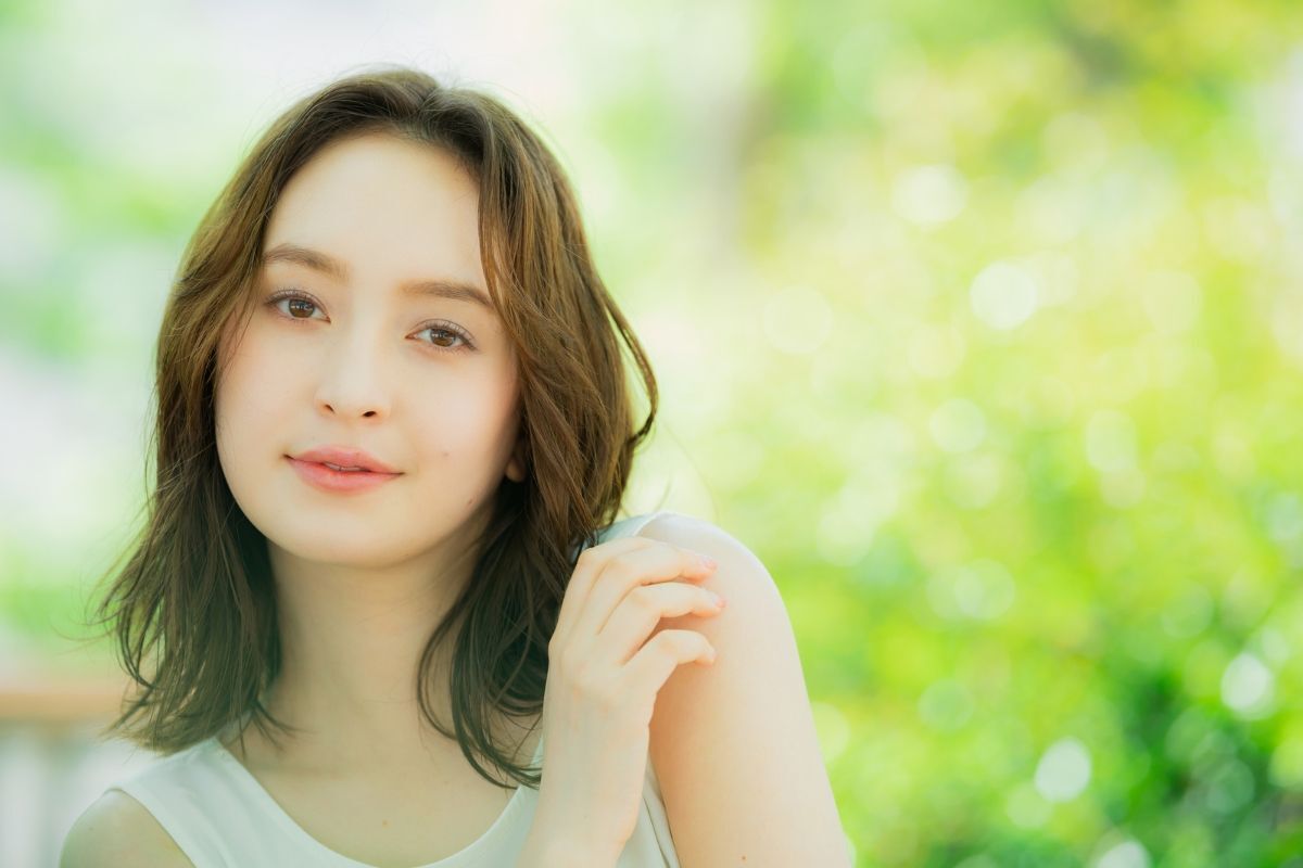 Tóc layer medium length xoăn nhẹ